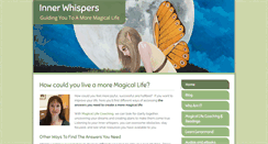 Desktop Screenshot of innerwhispers.co.uk